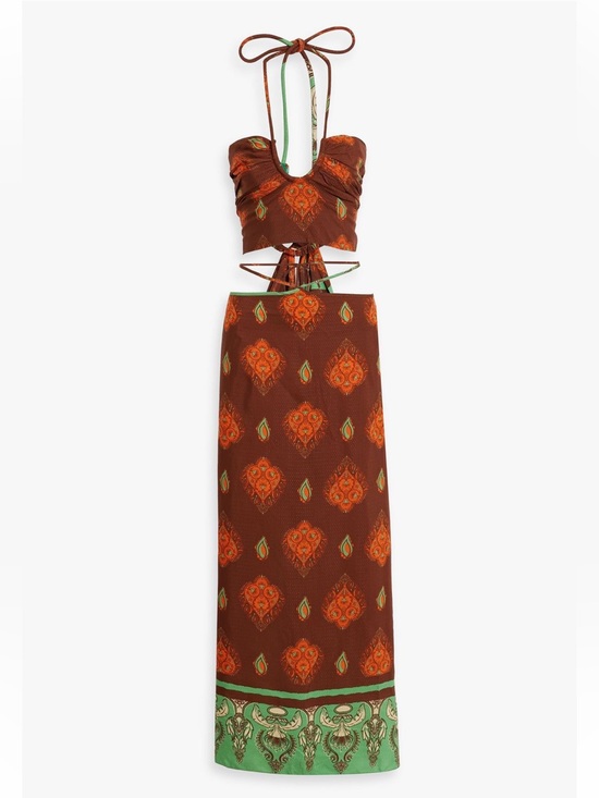 Johanna Ortiz Dresses & Skirts - JOHANNA ORTIZ Guardian of Wisdom printed jacquard maxi skirt and top set